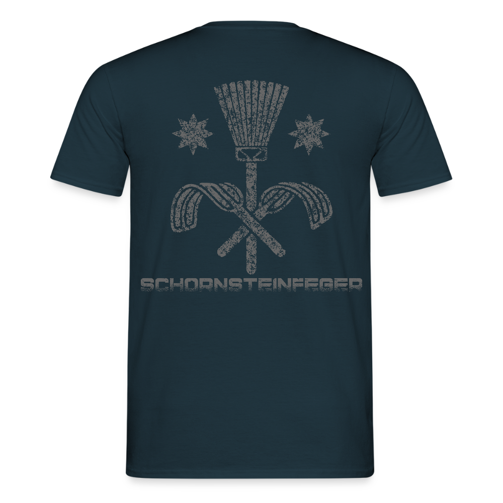 Unisex T-Shirt "Schornsteinfeger" Navy Männer T-Shirt {{ color }}