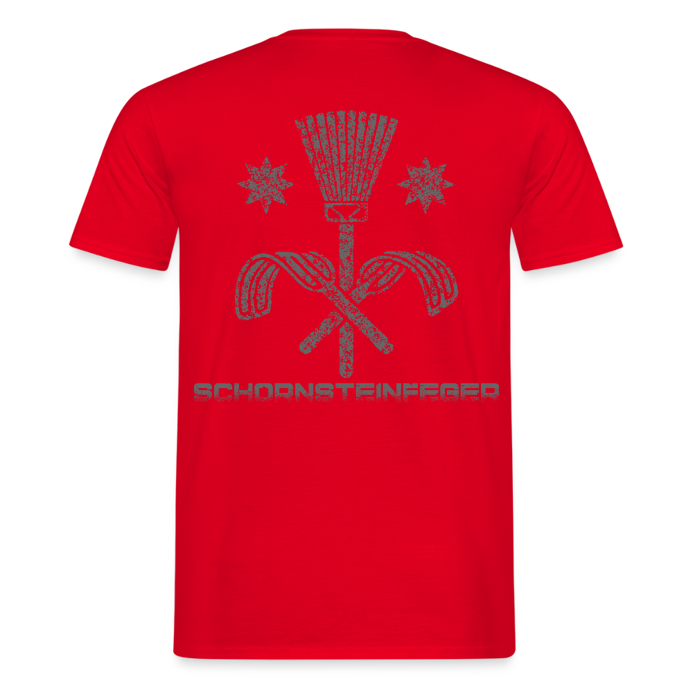 Unisex T-Shirt "Schornsteinfeger" Rot Männer T-Shirt {{ color }}