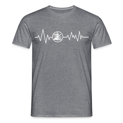 Unisex T-Shirt "Fliesenleger" Graphit meliert Männer T-Shirt {{ color }}