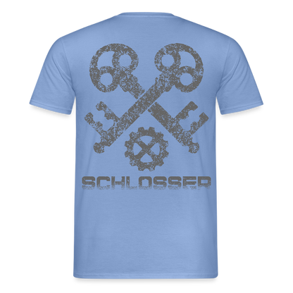 Unisex T-Shirt "Schlosser" carolina blue Männer T-Shirt {{ color }}