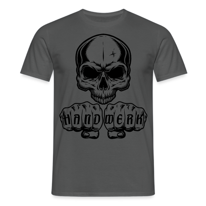 Unisex T-Shirt "Skull-Handwerk" Anthrazit Männer T-Shirt {{ color }}