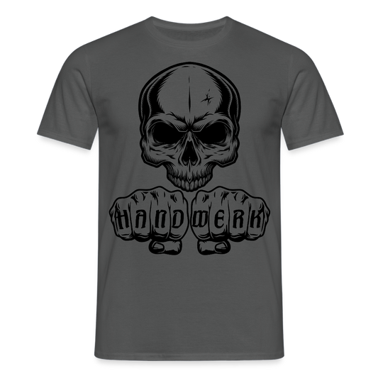 Unisex T-Shirt "Skull-Handwerk" Anthrazit Männer T-Shirt {{ color }}