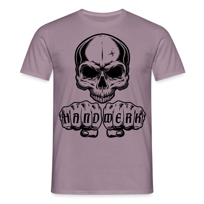 Unisex T-Shirt "Skull-Handwerk" Lilagrau Männer T-Shirt {{ color }}