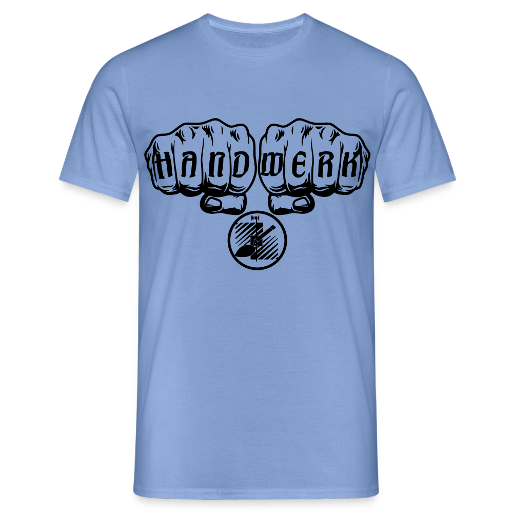 Unisex T-Shirt "Fliesenleger" carolina blue Männer T-Shirt {{ color }}