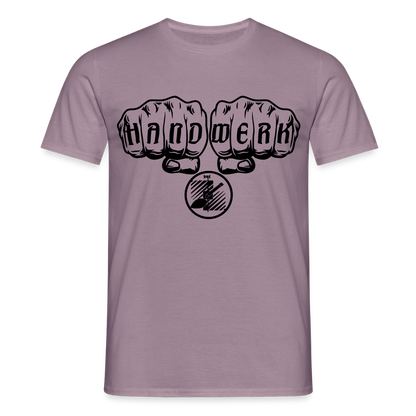 Unisex T-Shirt "Fliesenleger" Lilagrau Männer T-Shirt {{ color }}