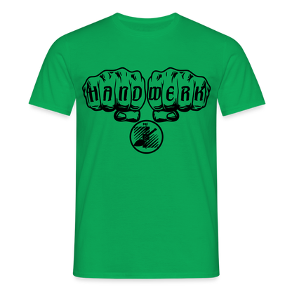 Unisex T-Shirt "Fliesenleger" Kelly Green Männer T-Shirt {{ color }}