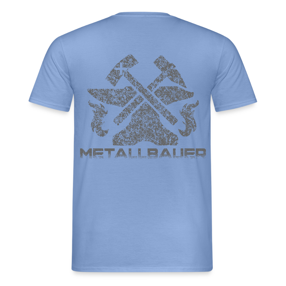 Unisex T-Shirt "Metallbauer" carolina blue Männer T-Shirt {{ color }}
