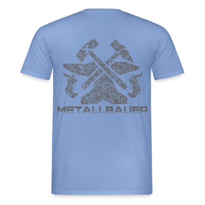 Unisex T-Shirt "Metallbauer" carolina blue Männer T-Shirt {{ color }}