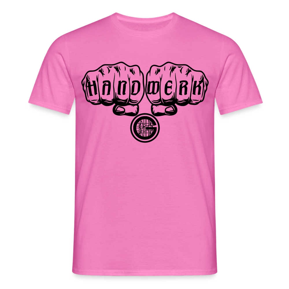 Unisex T-Shirt "Gerüstbauer" Pink Männer T-Shirt {{ color }}