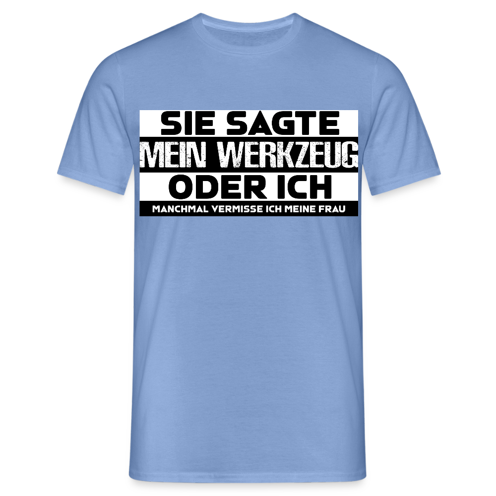 Unisex T-Shirt "Werkzeug" carolina blue Männer T-Shirt {{ color }}