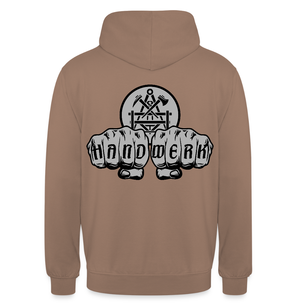 Unisex Standard Hoodie "Betonbauer" beidseitig bedruckt Unisex Hoodie {{ color }}