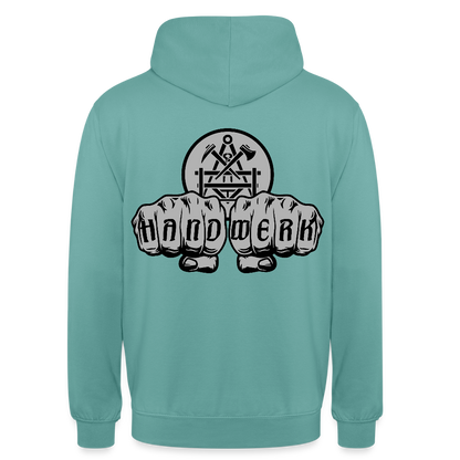 Unisex Standard Hoodie "Betonbauer" beidseitig bedruckt Unisex Hoodie {{ color }}