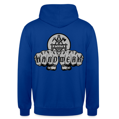 Unisex Standard Hoodie "Betonbauer" beidseitig bedruckt Unisex Hoodie {{ color }}