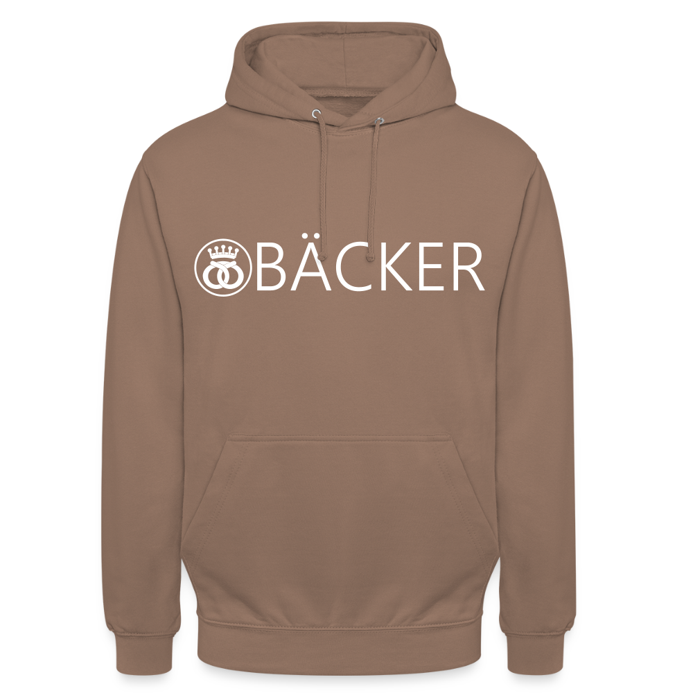 Unisex Hoodie "Bäcker" Mokka Unisex Hoodie {{ color }}