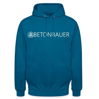 Unisex Hoodie "Betonbauer" Tiefseeblau Unisex Hoodie {{ color }}