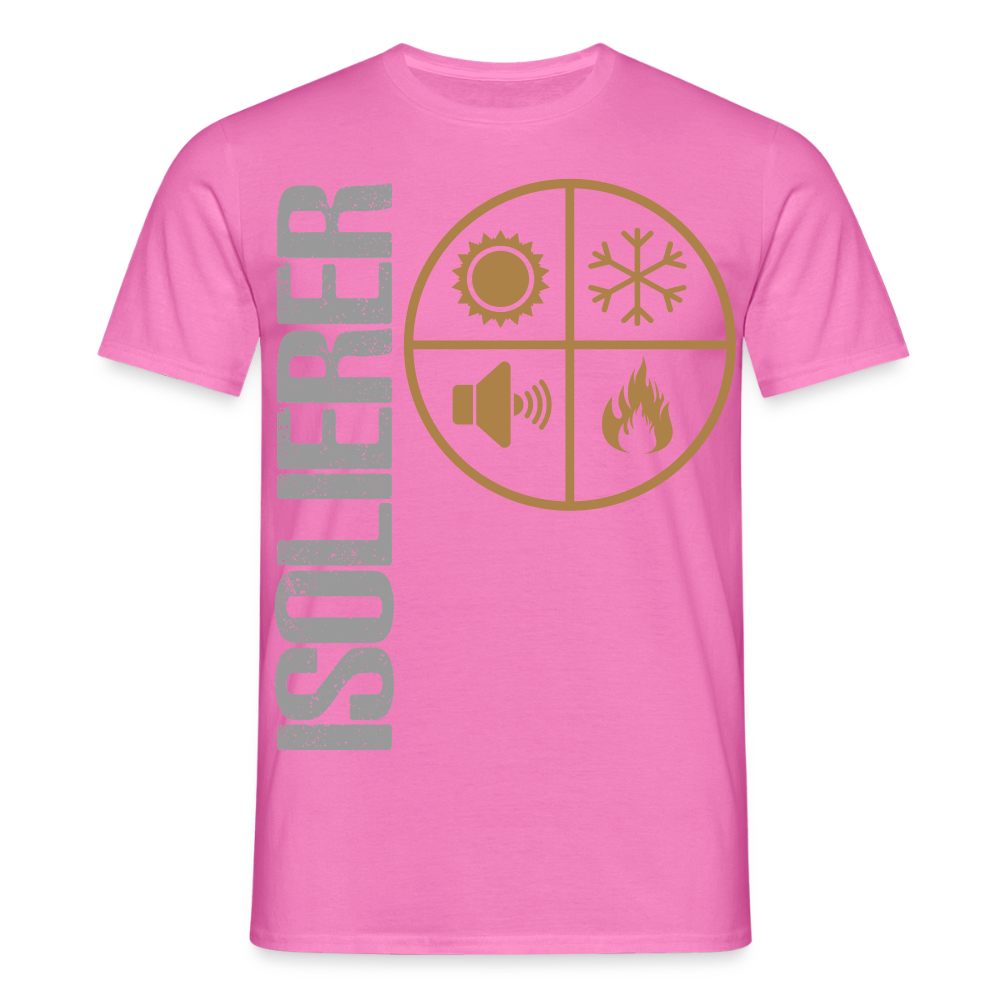 Unisex T-Shirt "Isolierer" Pink Männer T-Shirt {{ color }}
