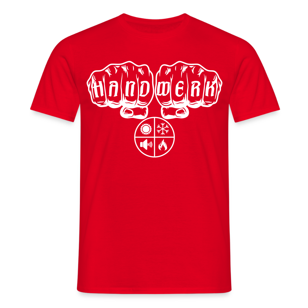 Unisex T-Shirt "Isolierer" Rot Männer T-Shirt {{ color }}