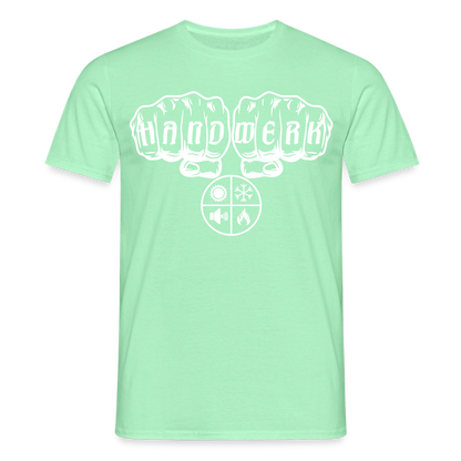 Unisex T-Shirt "Isolierer" Mintgrün Männer T-Shirt {{ color }}