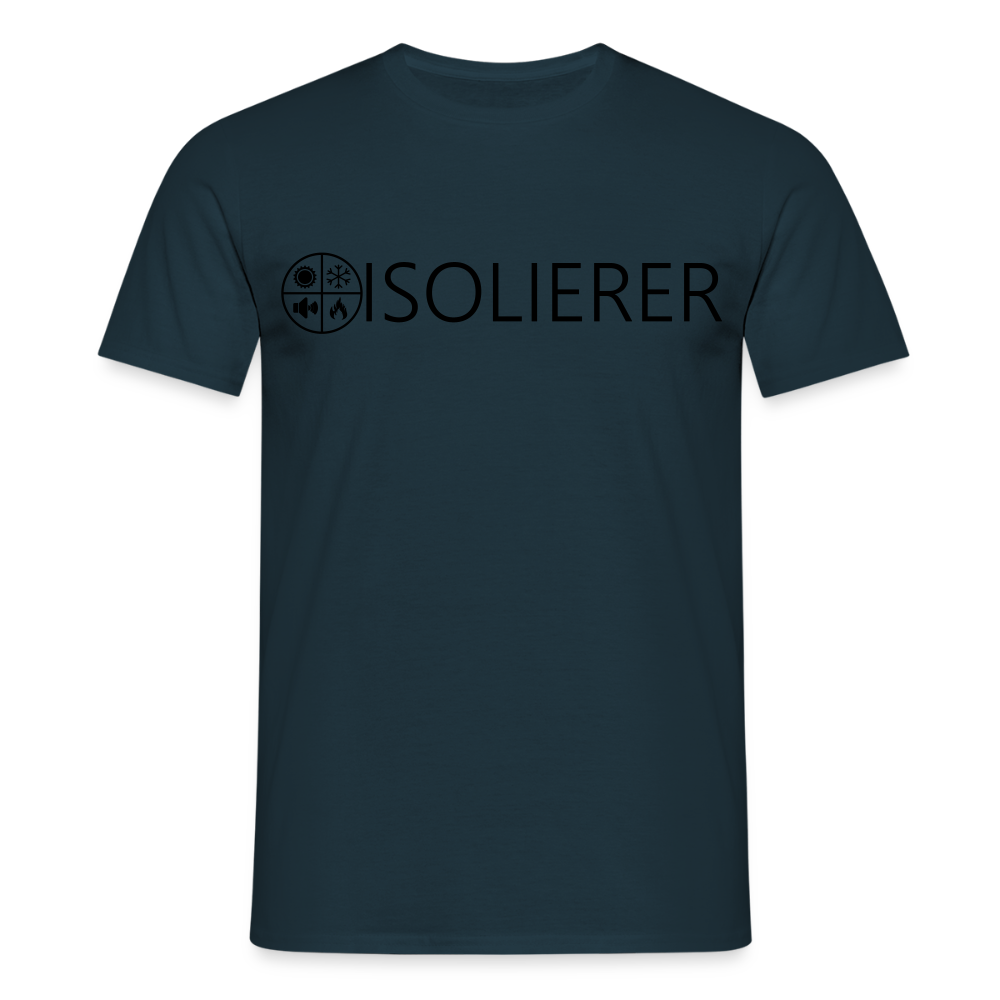 Unisex T-Shirt "Isolierer" Navy Männer T-Shirt {{ color }}