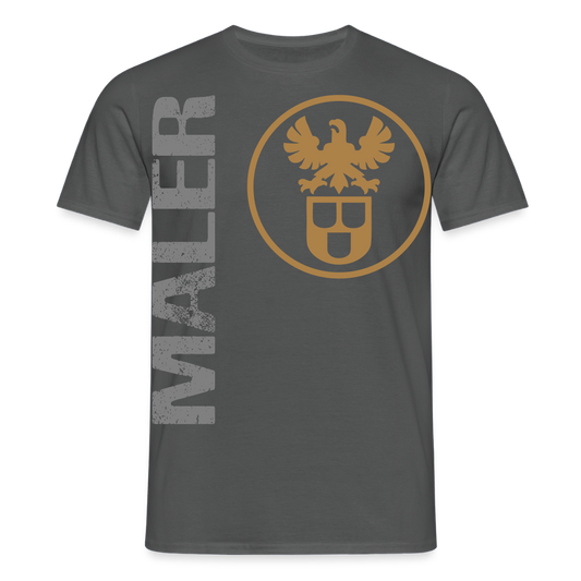Unisex T-Shirt "Maler" Anthrazit Männer T-Shirt {{ color }}