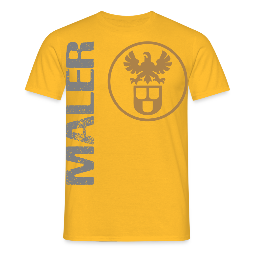 Unisex T-Shirt "Maler" Gelb Männer T-Shirt {{ color }}