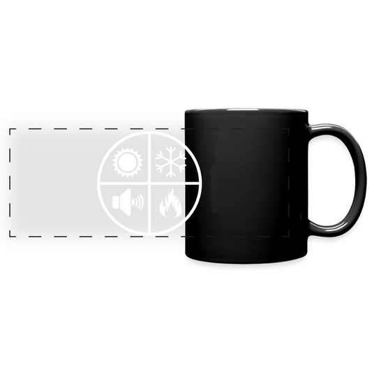 Panoramatasse schwarz "Isolierer" Schwarz One size Panoramatasse farbig {{ color }}