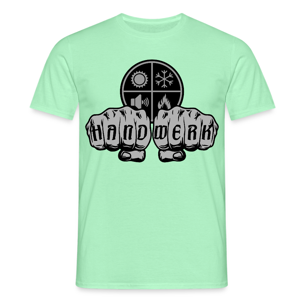 Unisex T-Shirt "Isolierer" Mintgrün Männer T-Shirt {{ color }}