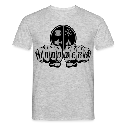 Unisex T-Shirt "Isolierer" Grau meliert Männer T-Shirt {{ color }}