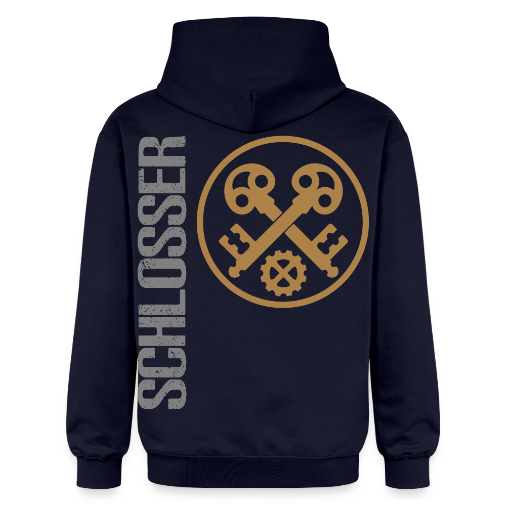 Gildan Unisex Softstyle® "Schlosser" Navy Gildan Unisex Softstyle® Midweight Hoodie {{ color }}