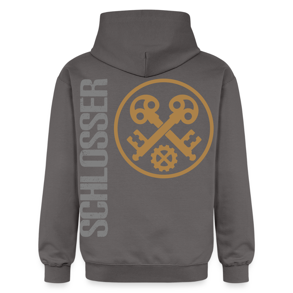 Gildan Unisex Softstyle® "Schlosser" Dunkelgrau Gildan Unisex Softstyle® Midweight Hoodie {{ color }}