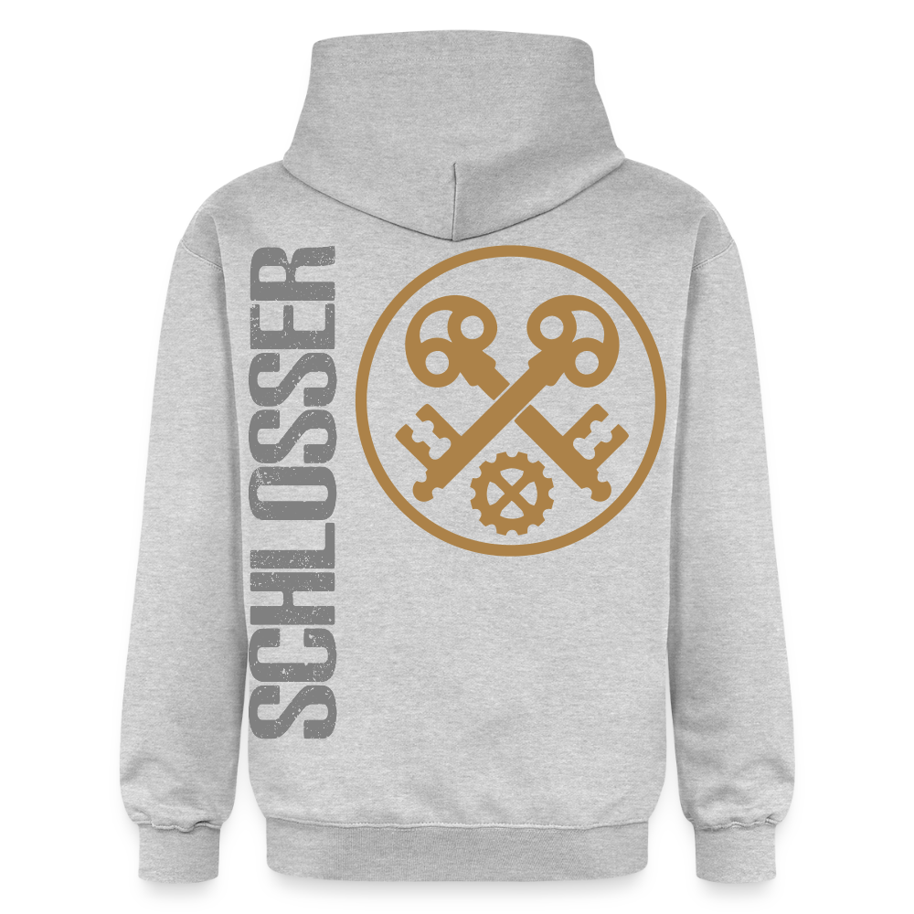 Gildan Unisex Softstyle® "Schlosser" Hellgrau meliert Gildan Unisex Softstyle® Midweight Hoodie {{ color }}