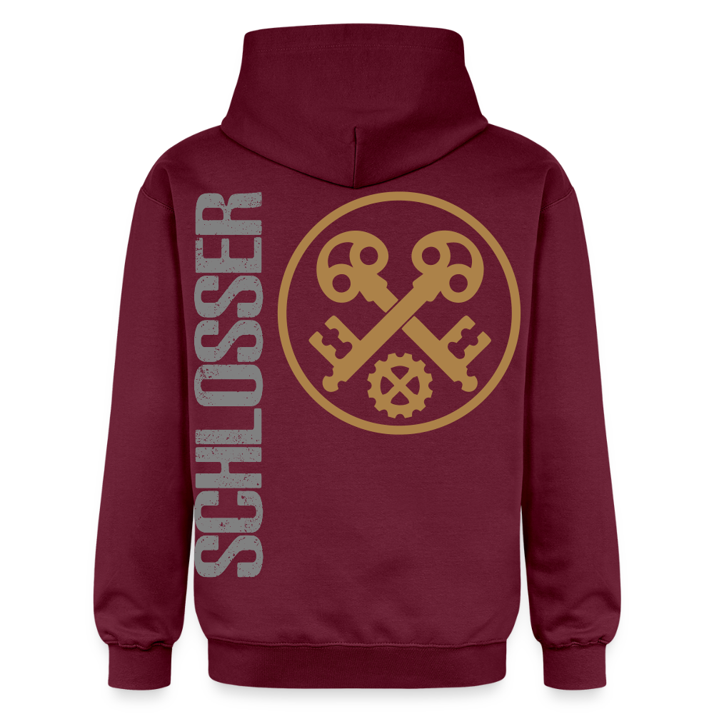 Gildan Unisex Softstyle® "Schlosser" Maroon Gildan Unisex Softstyle® Midweight Hoodie {{ color }}
