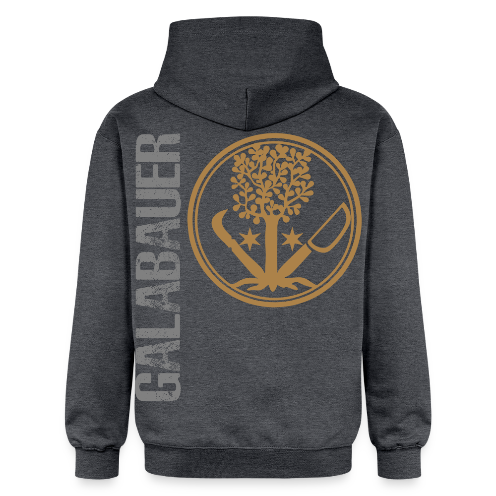 Gildan Unisex Softstyle® "GaLa"Bauer" Dunkelgrau meliert Gildan Unisex Softstyle® Midweight Hoodie {{ color }}