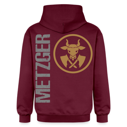 Gildan Unisex Softstyle® "Metzger" Maroon Gildan Unisex Softstyle® Midweight Hoodie {{ color }}