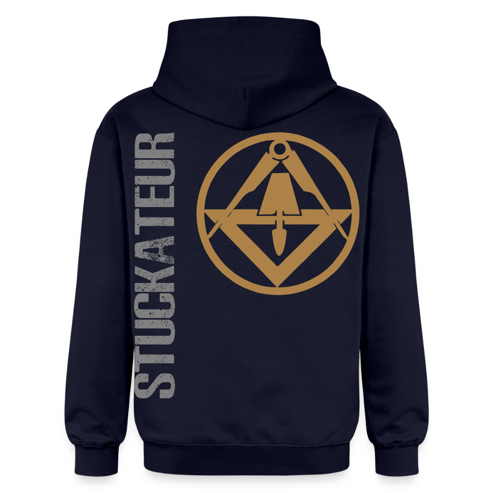 Gildan Unisex Softstyle® "Stuckateur" Navy Gildan Unisex Softstyle® Midweight Hoodie {{ color }}