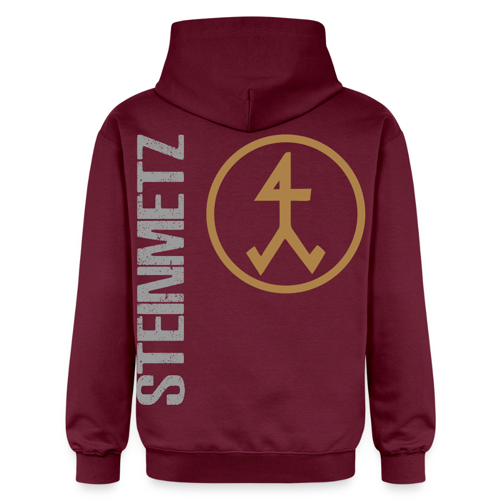 Gildan Unisex Softstyle® "Steinmetz" Maroon Gildan Unisex Softstyle® Midweight Hoodie {{ color }}