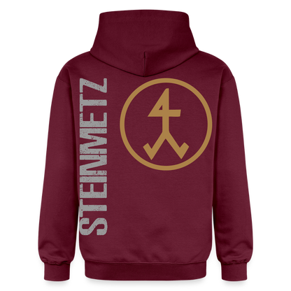Gildan Unisex Softstyle® "Steinmetz" Maroon Gildan Unisex Softstyle® Midweight Hoodie {{ color }}