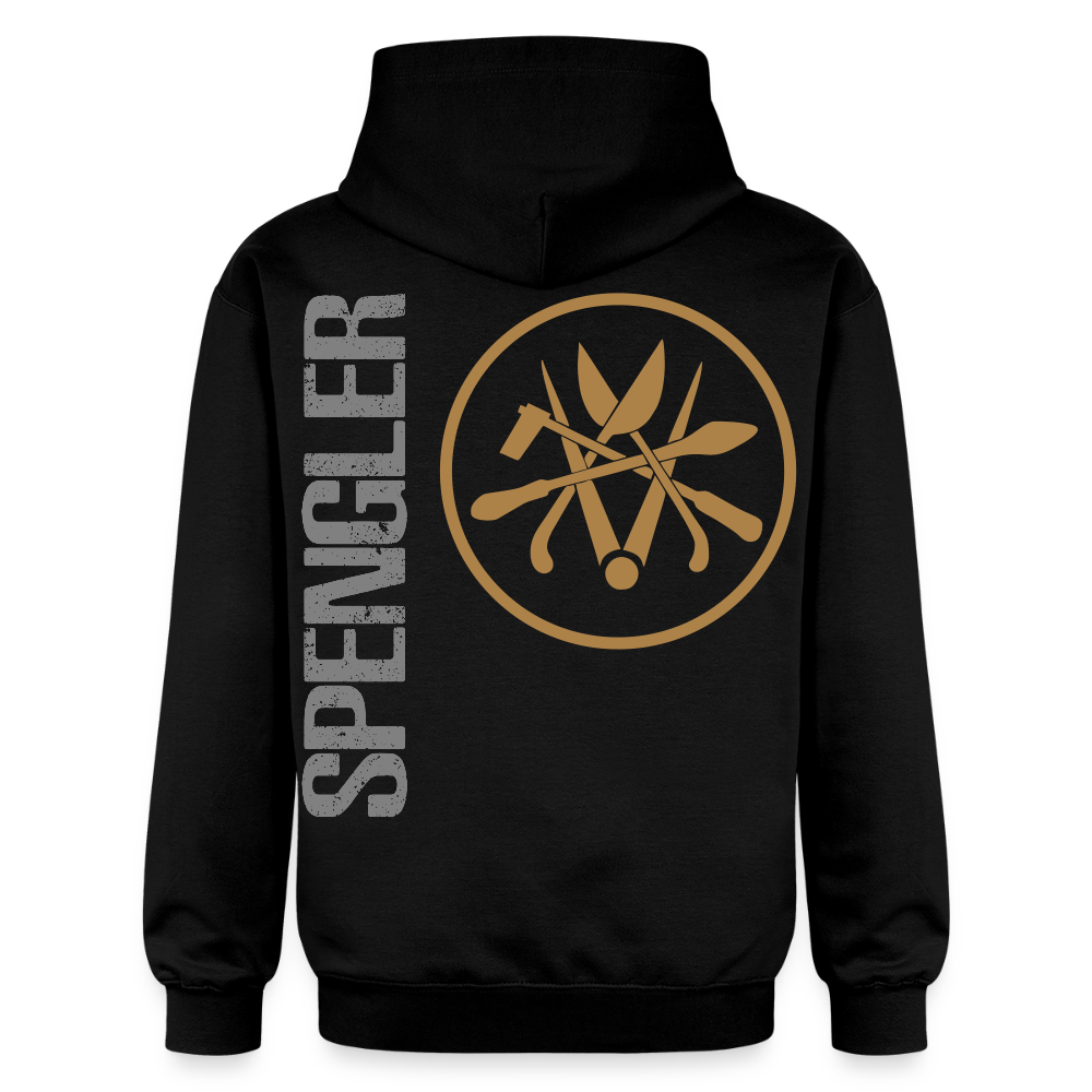 Gildan Unisex Softstyle® "Spengler" Schwarz Gildan Unisex Softstyle® Midweight Hoodie {{ color }}