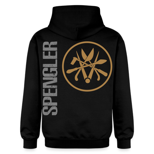 Gildan Unisex Softstyle® "Spengler" Schwarz Gildan Unisex Softstyle® Midweight Hoodie {{ color }}