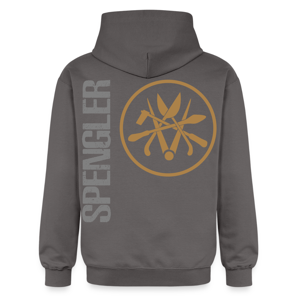 Gildan Unisex Softstyle® "Spengler" Dunkelgrau Gildan Unisex Softstyle® Midweight Hoodie {{ color }}