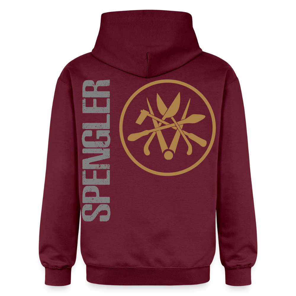 Gildan Unisex Softstyle® "Spengler" Maroon Gildan Unisex Softstyle® Midweight Hoodie {{ color }}