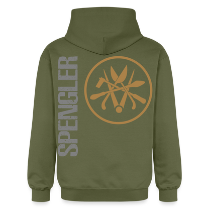 Gildan Unisex Softstyle® "Spengler" Militärgrün Gildan Unisex Softstyle® Midweight Hoodie {{ color }}