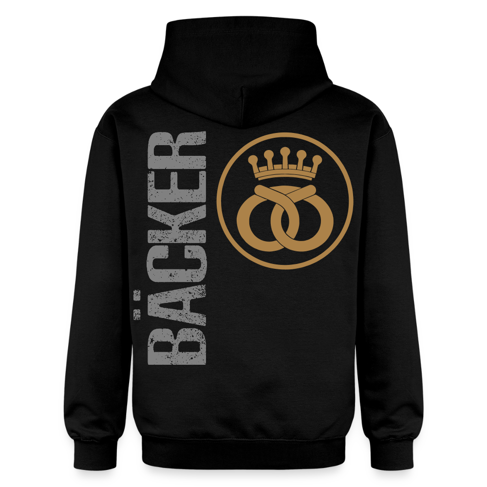 Gildan Unisex Softstyle® "Bäcker" Schwarz Gildan Unisex Softstyle® Midweight Hoodie {{ color }}