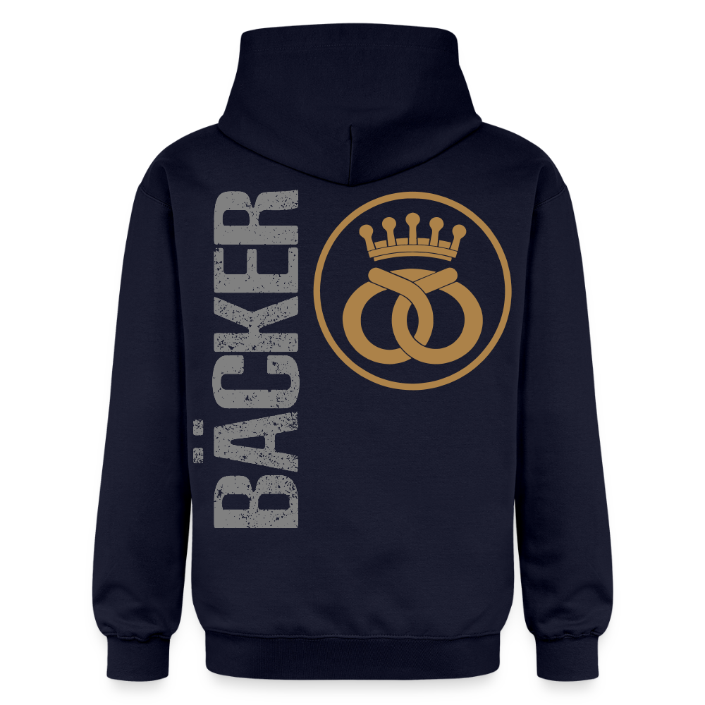 Gildan Unisex Softstyle® "Bäcker" Navy Gildan Unisex Softstyle® Midweight Hoodie {{ color }}