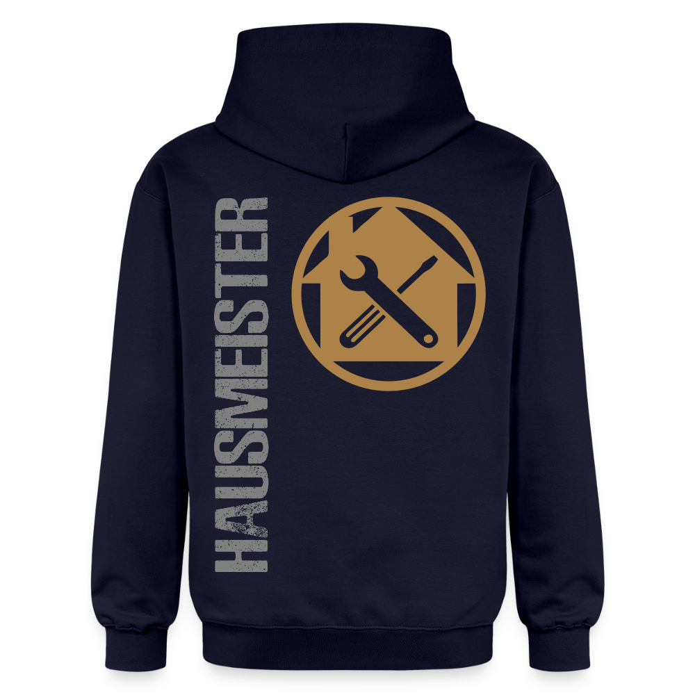 Gildan Unisex Softstyle® "Hausmeister" Navy Gildan Unisex Softstyle® Midweight Hoodie {{ color }}