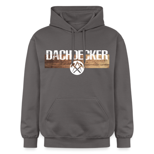 Gildan Unisex Softstyle® "Dachdecker" Dunkelgrau Gildan Unisex Softstyle® Midweight Hoodie {{ color }}