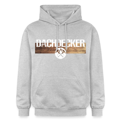 Gildan Unisex Softstyle® "Dachdecker" Hellgrau meliert Gildan Unisex Softstyle® Midweight Hoodie {{ color }}