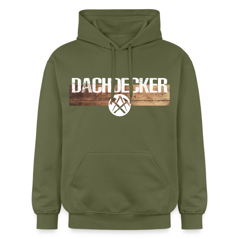 Gildan Unisex Softstyle® "Dachdecker" Militärgrün Gildan Unisex Softstyle® Midweight Hoodie {{ color }}