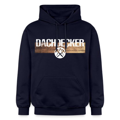 Gildan Unisex Softstyle® "Dachdecker" Navy Gildan Unisex Softstyle® Midweight Hoodie {{ color }}