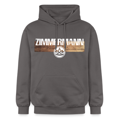 Gildan Unisex Softstyle® "Zimmermann" Dunkelgrau Gildan Unisex Softstyle® Midweight Hoodie {{ color }}